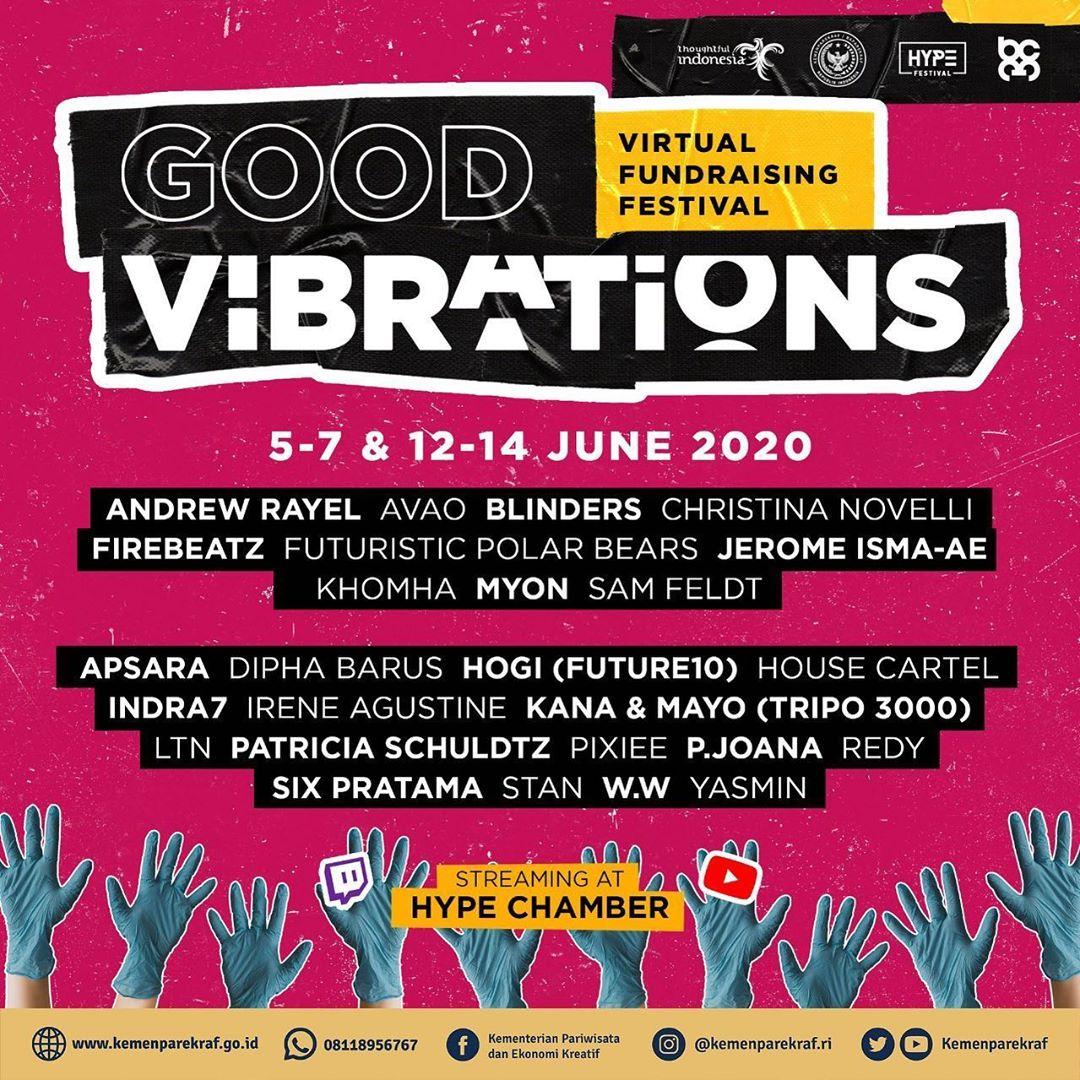 Festival Musik Virtual Good Vibrations