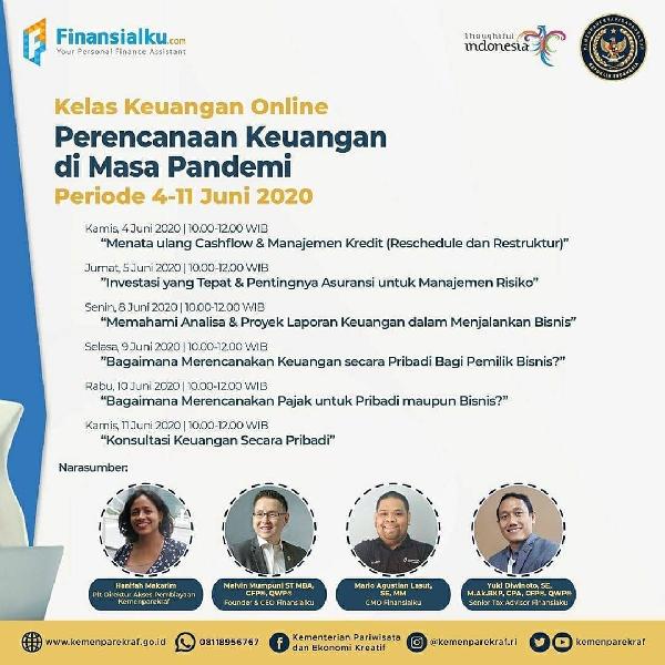 Kelas Keuangan Online - Perencanaan Keuangan di Masa Pandemi