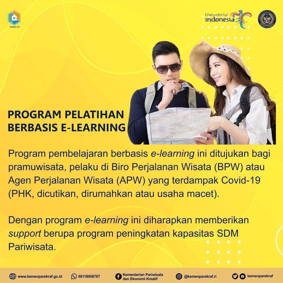 Penguatan SDM Pramuwisata dan Usaha Perjalanan Wisata melalui Pelatihan Online Story Telling