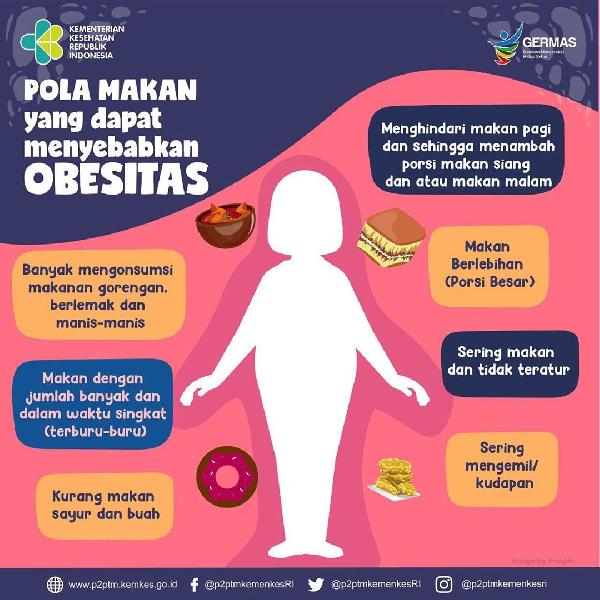 Pola Makan yang Menyebabkan Gemuk