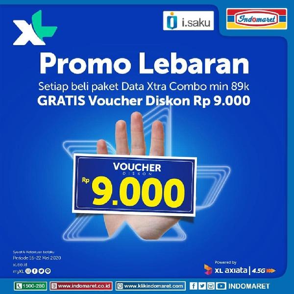 Promo Lebaran Pulsa Paket Data di Indomaret