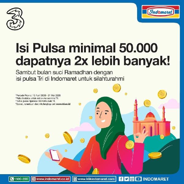 Promo Lebaran Pulsa Paket Data di Indomaret