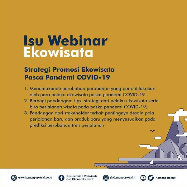 SharingBarengPakar Webinar Ekowisata