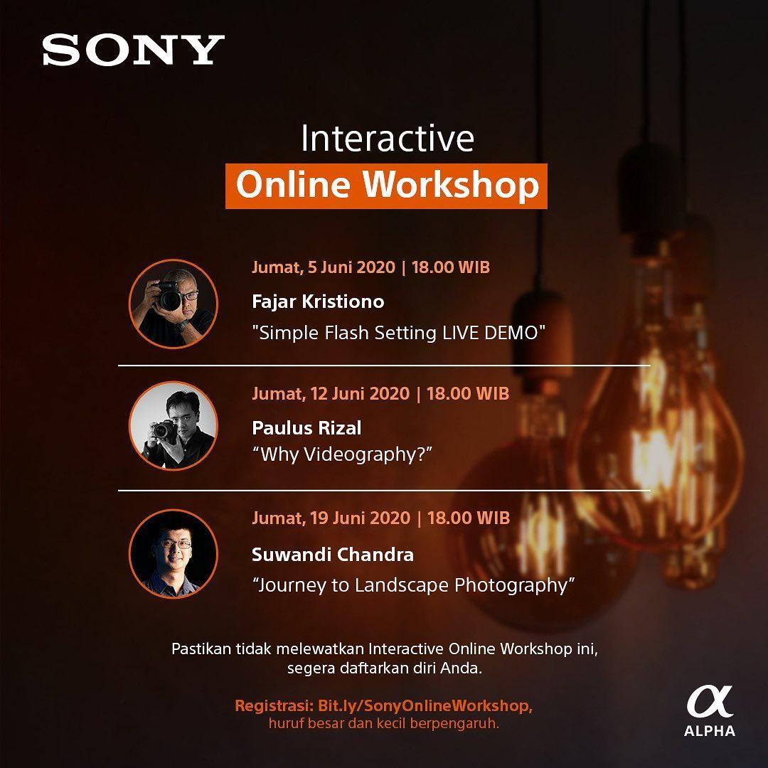 Sony Online Workshop Juni 2020