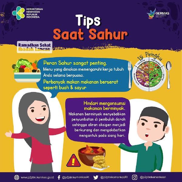 Tips Sehat Saat Sahur