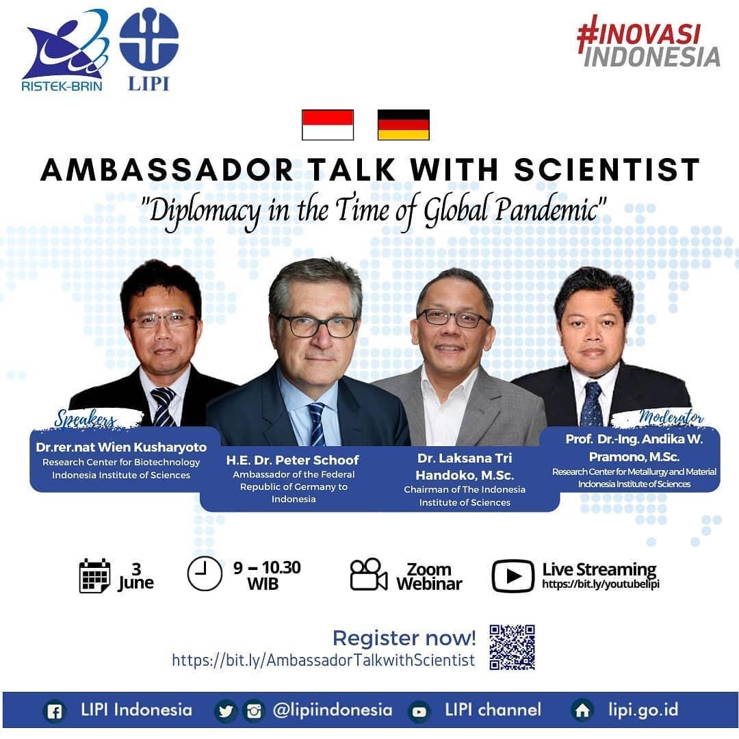 Webinar Ambassador Talks with the scientist 