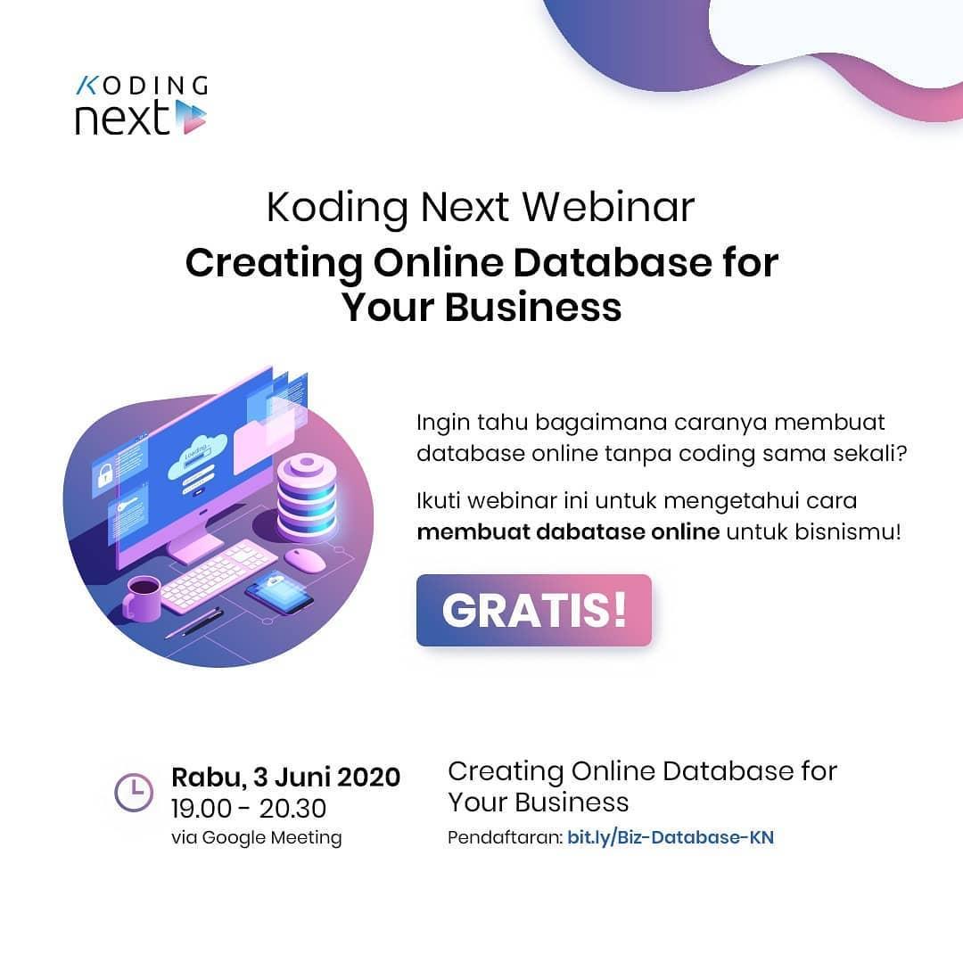 Webinar Creating an Online Database for Your Business