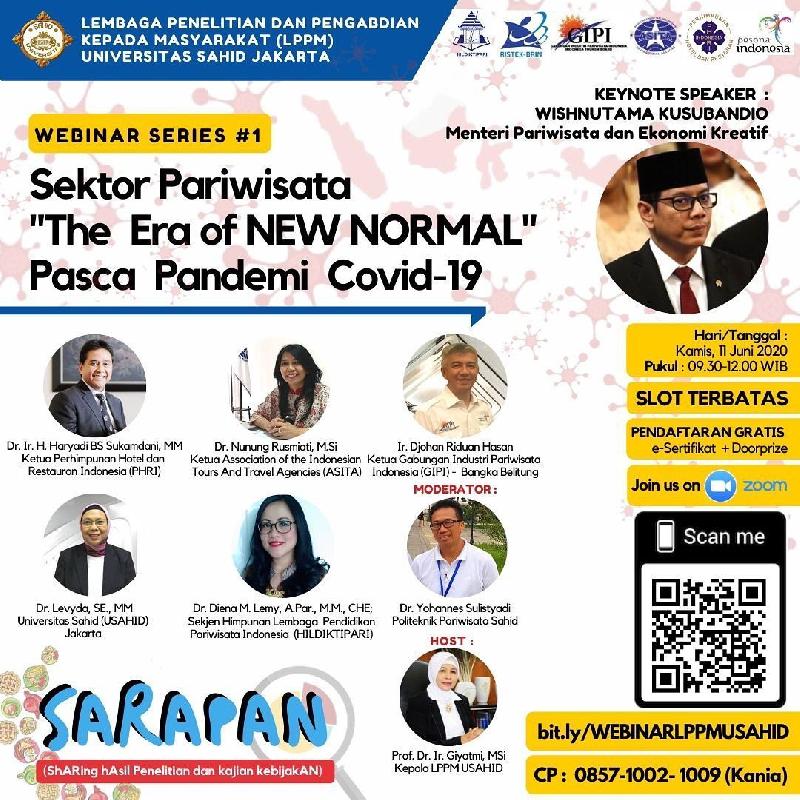 Webinar Sektor Pariwisata