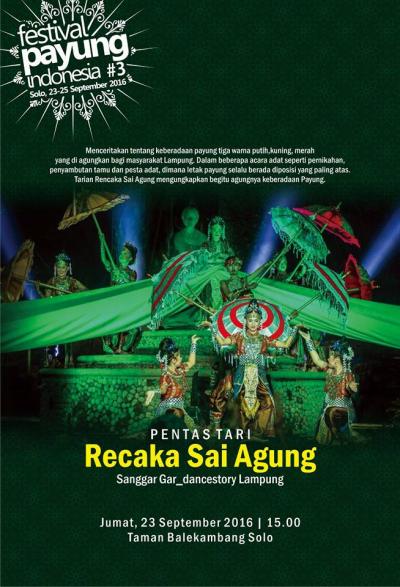 Pentas Tari Recaka Sai Agung