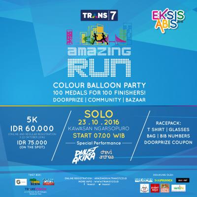 Amazing Run - Colour Ballon Party - Trans 7