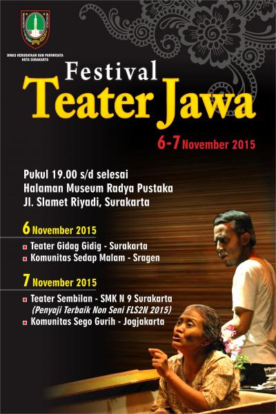 Festival Teater Jawa di Museum Radyapustaka, Surakarta