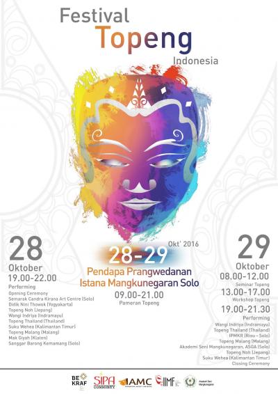 Indonesia International Mask Festival (IIMF) dan International Ancient Mask Summit (IAMS)