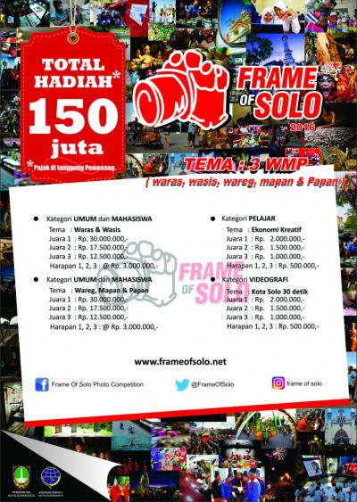 Frame of Solo 2016 - Lomba Foto Nasional