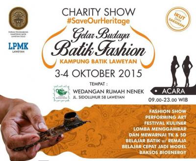 Gelar Budaya Batik Fashion