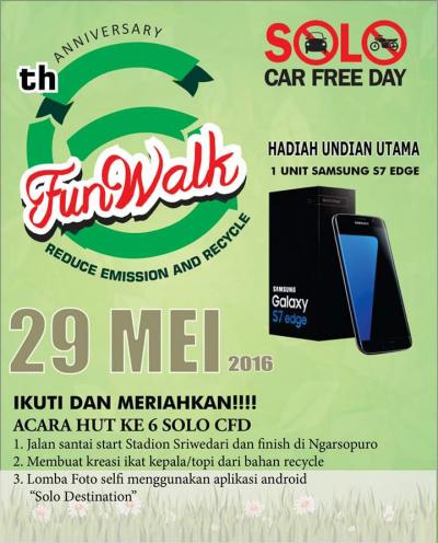 HUT Solo Car Free Day 2016