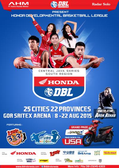 Event Basket di Solo: Honda DBL Central Java Series South Region 2015