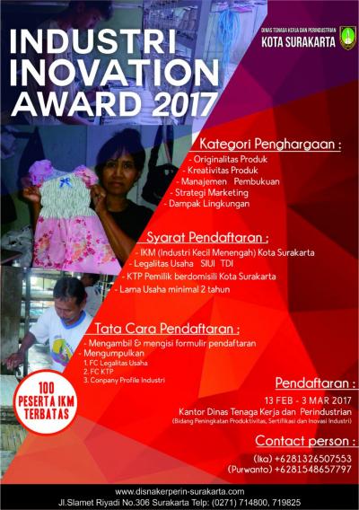 Industri Inovation Award 2017