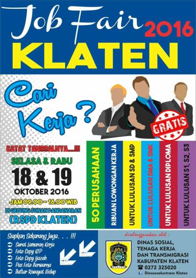 Job Fair Klaten 2016