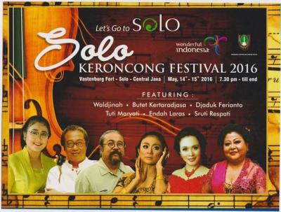 Solo Keroncong Festival 2016 di Benteng Vastenburg #KotaSolo