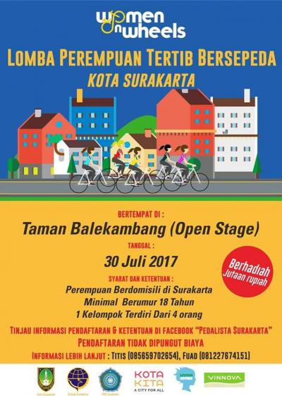 Lomba Perempuan Tertib Bersepeda