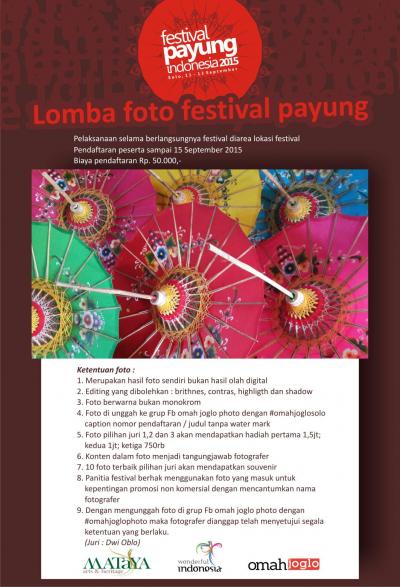 Lomba Foto Festival Payung Indonesia 2015