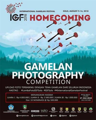 Lomba Foto Gamelan Indonesia