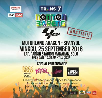 TRANS7 Nonton Bareng MotoGP 2016