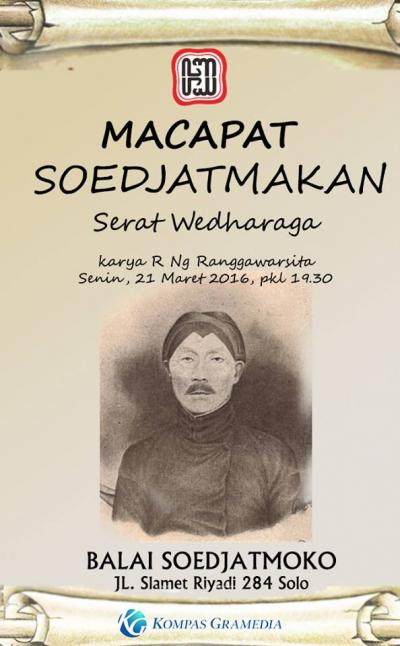 Macapat Soedjatmakan Maret 2016