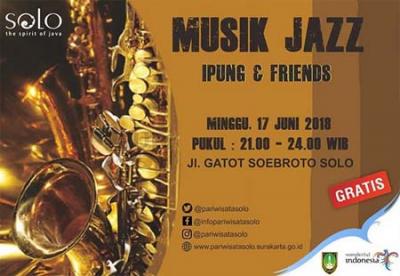 Musik Jazz di Koridor Gatot Soebroto Solo