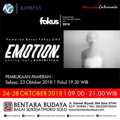 Pameran Fotografi Klub Seni Rupa dan Desain “EMOTION”