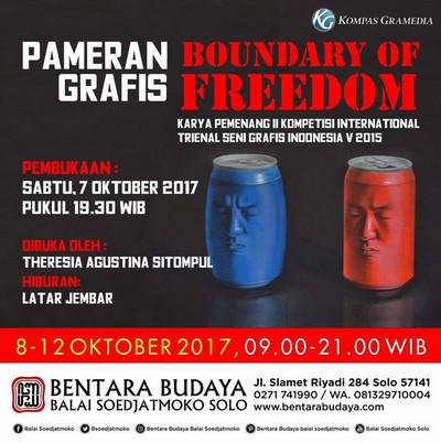 Pameran Grafis: Boundary Of Freedom