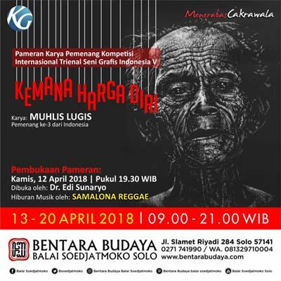 Pameran Karya Pemenang Kompetisi Internasional Trienal Seni Grafis Indonesia V