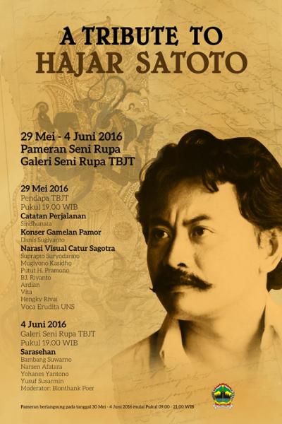 Pameran "Restropeksi Hadjar Satoto"