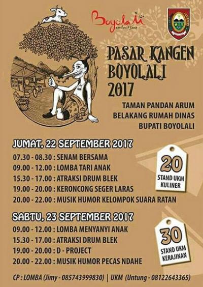 Pasar Kangen Boyolali 2017