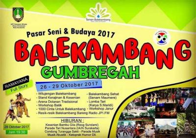 Pasar Seni Balekambang 2017