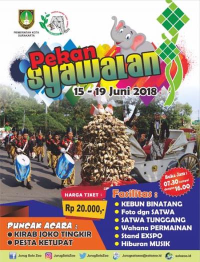 Pekan Syawalan Solo Zoo Jurug 2018