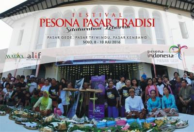 Festival Pesona Pasar Tradisi "Silaturahmi Lebaran"