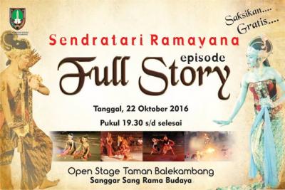 Sendratari Ramayana episode Full Story