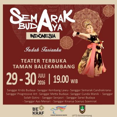 Semarak Budaya Indonesia 2016 - Wonderful Indonesia