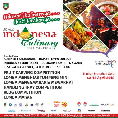 Solo Indonesia Culinary Festival 2018
