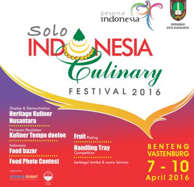Solo Indonesia Culinary Festival 2016 di Benteng Vastenburg Kota Solo