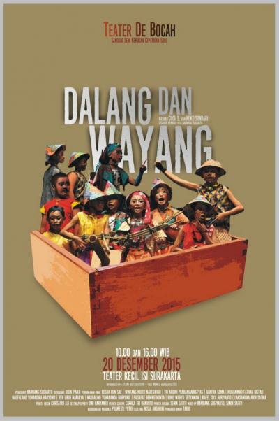 Teater De Bocah DALANG dan WAYANG