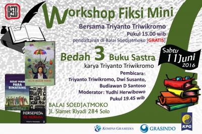 Workshop Fiksi Mini Bersama Triyanto Triwikromo