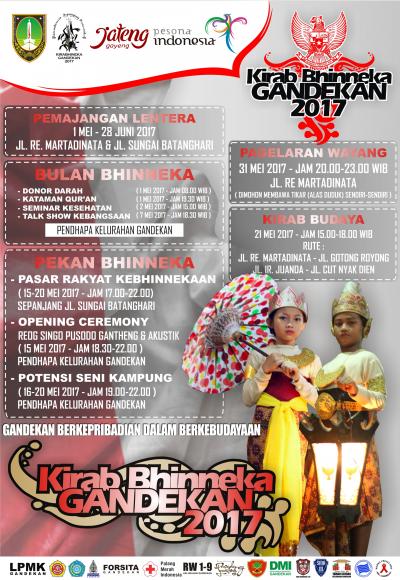 Kirab Bhinneka Gandekan Solo 2017