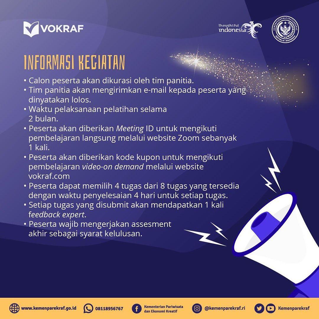 Kelas Online Gratis Kreatifitas Kata dalam Branding KaDaBra