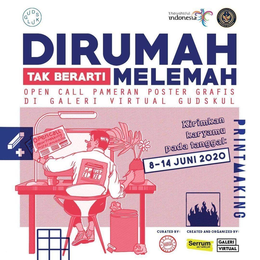 Pameran Virtual Poster Grafis Di Rumah Tak Berarti Melemah