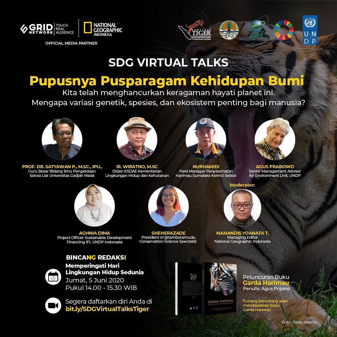 Virtual Talks Pupusnya Pusparagam Kehidupan Bumi