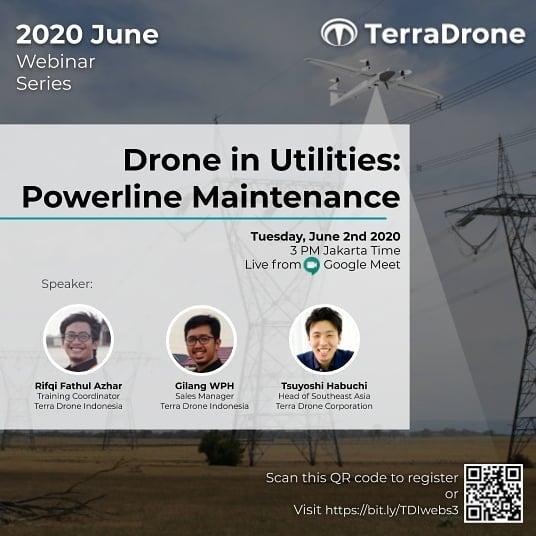 Webinar Drone In Utilities Powerline Maintenance