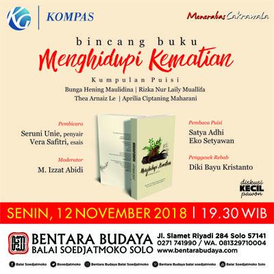 Bincang Buku Puisi "Menghidupi Kematian"